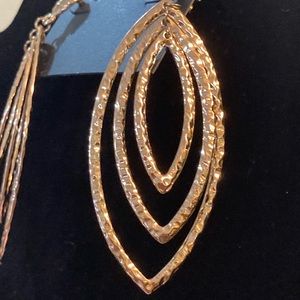 Goldtone Chandelier earrings